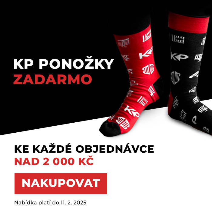 KP ponožky zdarma na KovoPolotovary.cz