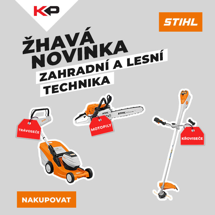 Sortiment výrobce STIHL nově na eshopu